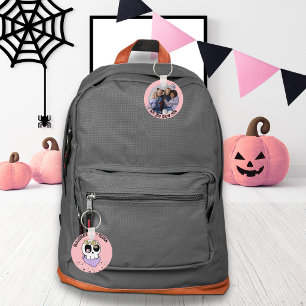 Llamada de Halloween Cráneo Kawaii Llavero de Hall