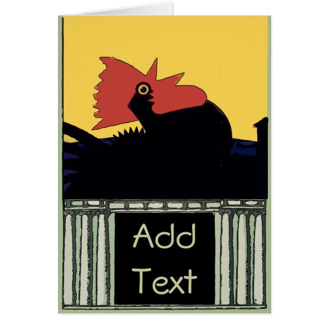 Llamada de la mañana de Rooster (Frente)