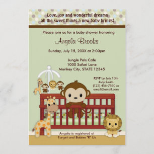 LLAMADAS JPN-M DE LA SELVA DE Invitación DE Baby S