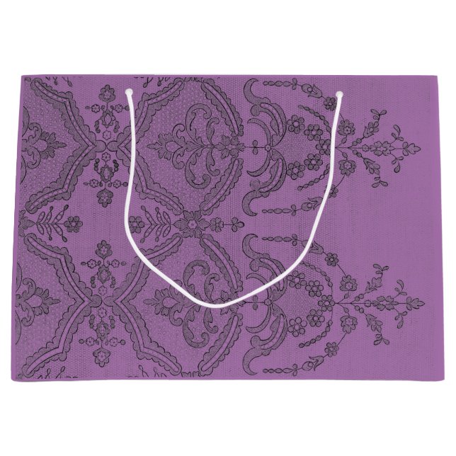 LLAMADO DE ANTIGÜEDAD NEGRO DE LA BOLSA DE REGALO  (Anverso)