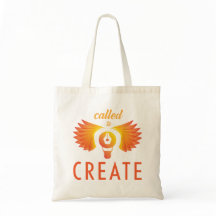 "Llamado para crear" Bolsa Tote