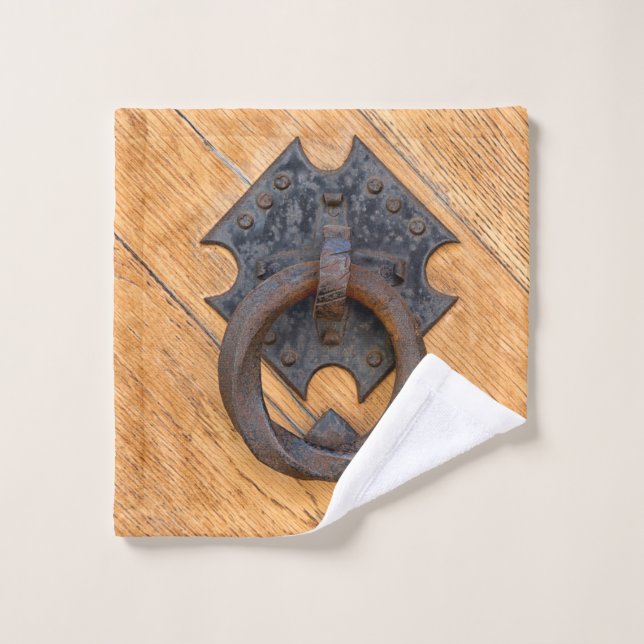Llamador de puerta antigua (Toallita)