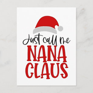 Llámame Nana Claus Mamá de Navidad