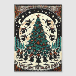 Llamando a la bruja de la tarjeta de saludo de esp