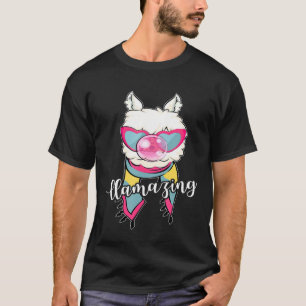 Llamando graciosa camiseta de Llama a las mujeres 