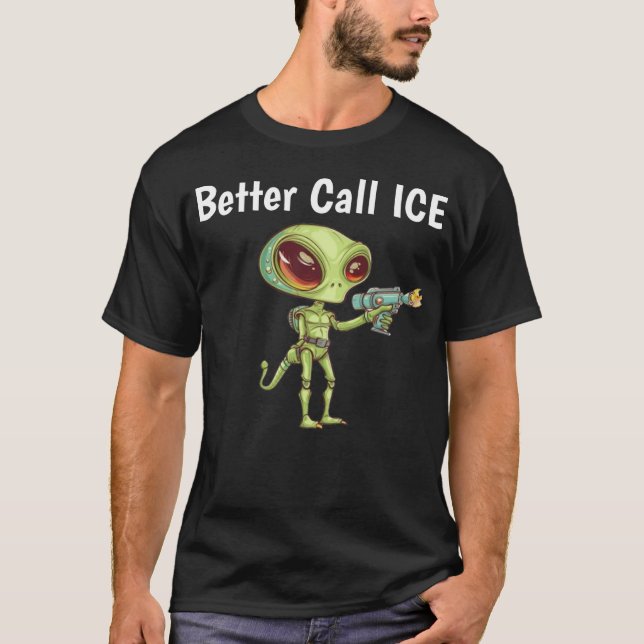 Llamar a la camiseta de ICE (Anverso)