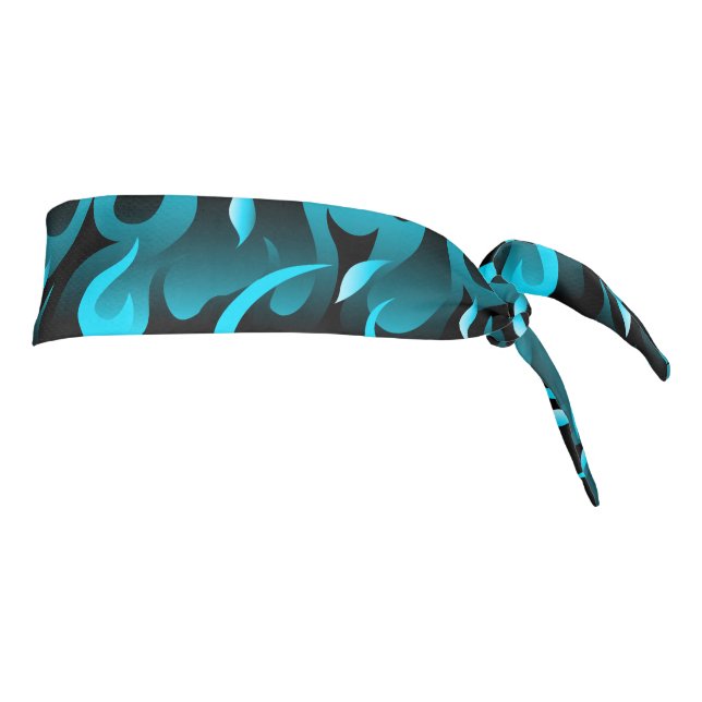 Llamas azules calientes (Girar 90)