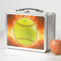 Llamas de baloncesto de softball amarillo de Slipp