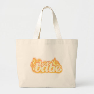 Llamas de bebé caliente bolsa de tote dorada y neg