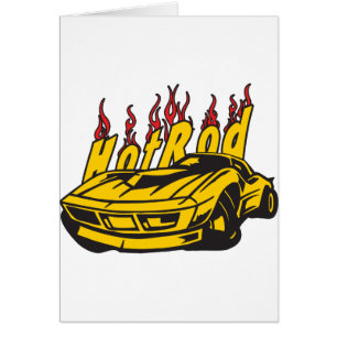 Llamas de Hotrod Vette