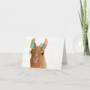 Llamas en sombras: Tarjeta de saludo de septiembre