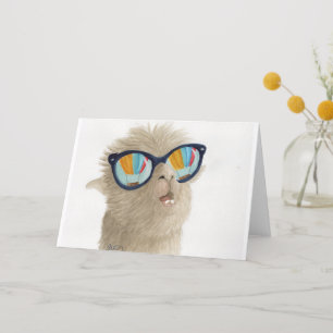 Llamas en sombras: Tarjetas de felicitación A5 de