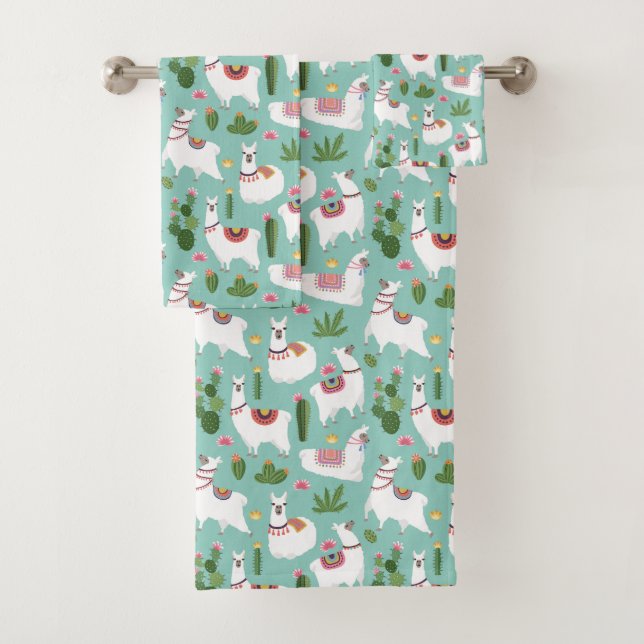 Llamas lindas en modelo verde azulado (In situ)