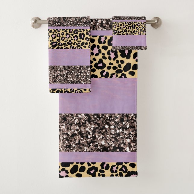 Llamativas Rayas Brillo Leopardo Glam 1 (In situ)