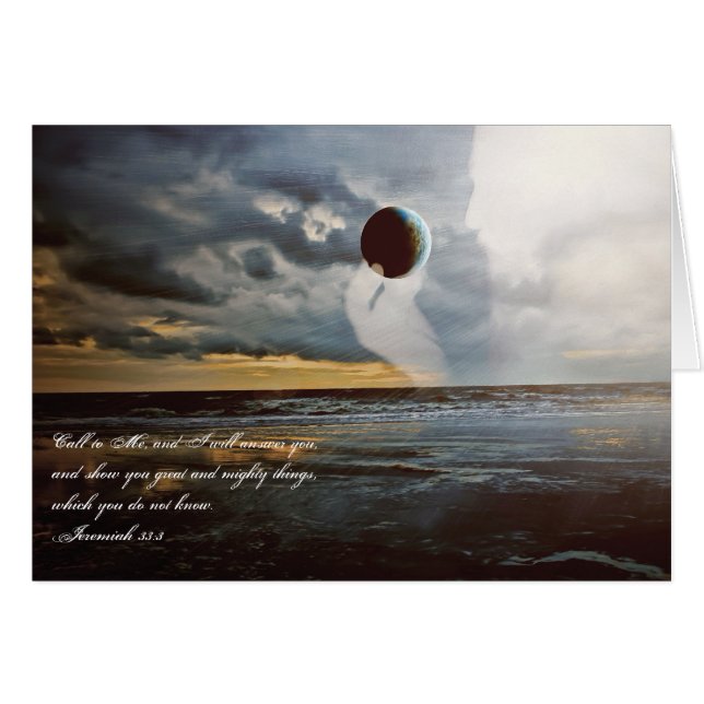 Llame a mí el verso cristiano Encouragment de la (Anverso (Horizontal))