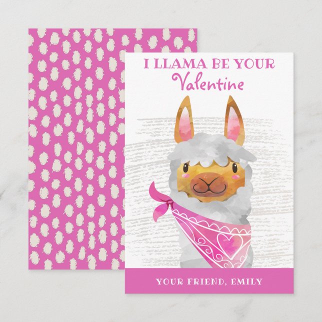 Llamé a ser tu tarjeta Día de San Valentín para ni (Anverso / Reverso)