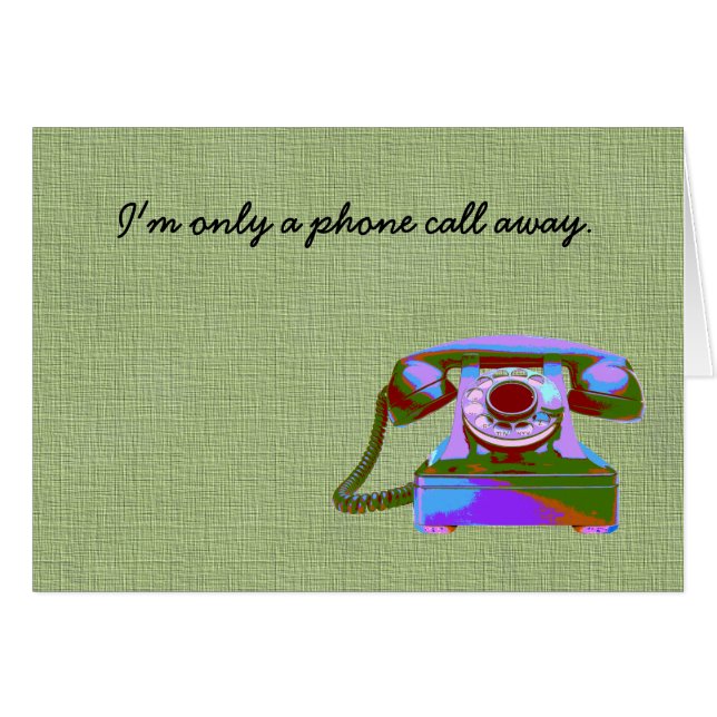 ¡Llámeme! (Anverso (Horizontal))