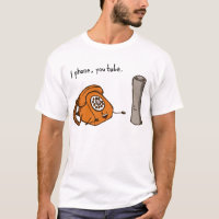 Llamo, tubo. Camiseta
