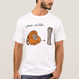 Llamo, tubo. Camiseta