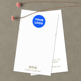 Llanto Añadir el logotipo Tarjeta de visualización