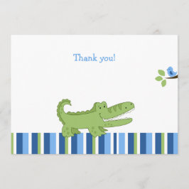 Llanto de ligamento Nota de agradecimiento - Azul/