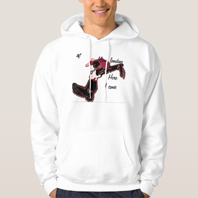 Llanto lunar Moon Camisas sudaderas básicas encapu (Anverso)