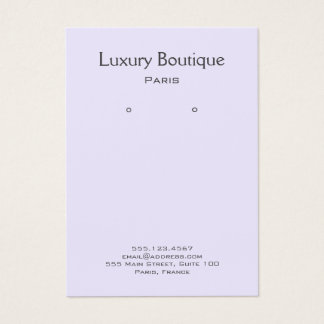 Llanto Mínimo pálido Lililac Joyería Pantalla de r