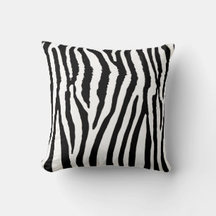 Llave de almohada con estampado de cebra