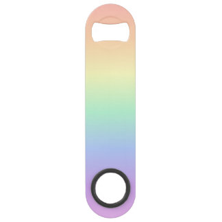 Llave de barra arcoiris colorida | Abridor de bote