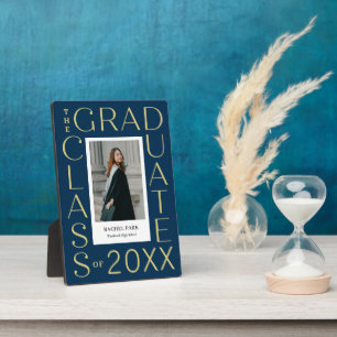 Llave de graduación de color EDITABLE de marco de 