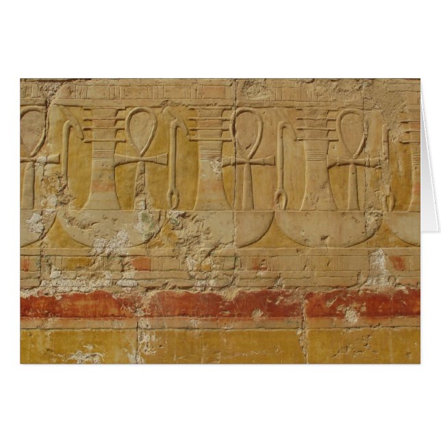 Llave egipcia antigua de la vida Ankh (Anverso (Horizontal))