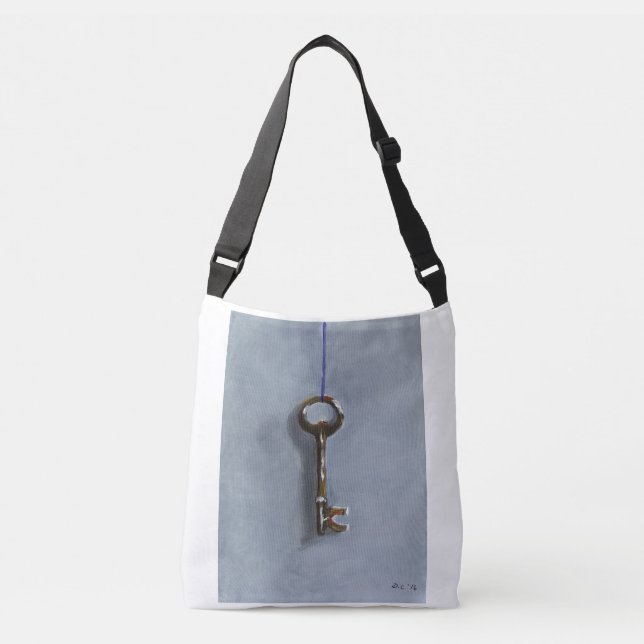 Llave sobre la bolsa de asas del hombro (Anverso)