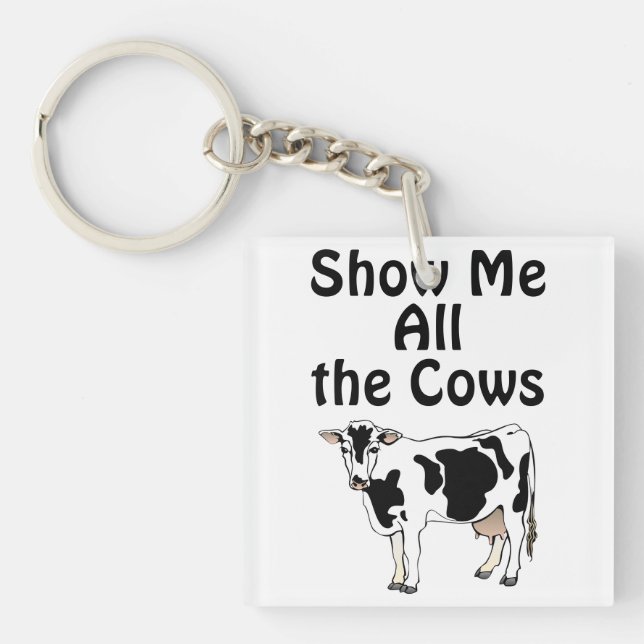 Lláveme Todos los Llaveros de Vacas (Frente)