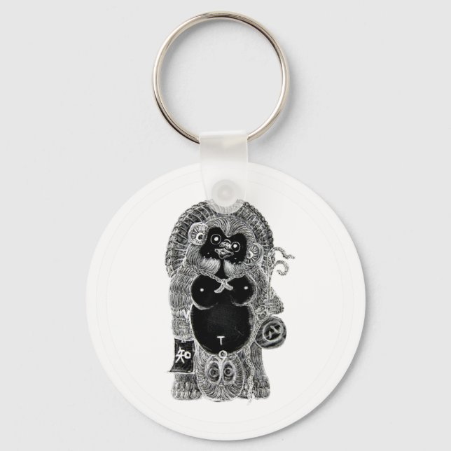 LLAVERO タ ヌ キ ホ ル ダ (Anverso)