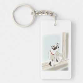 LLAVERO ネコのイラストキーホルダー