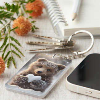 LLAVERO ハートと子熊