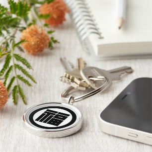 LLAVERO 丸 に 福 の 角 字