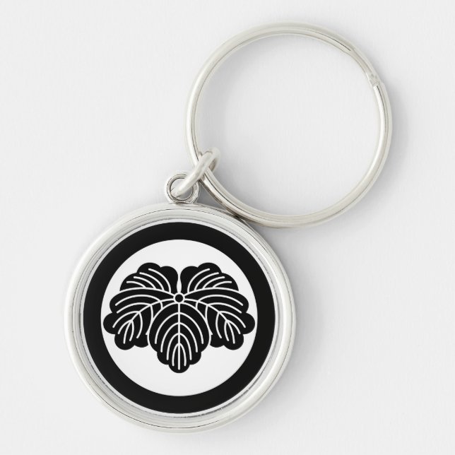 Llavero 丸 に 蔦(見 諸 家 htém. 聞) (Frente)