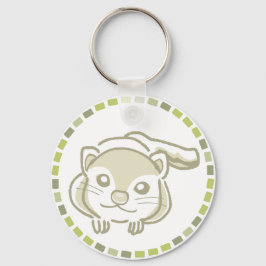 LLAVERO 優しいタイル模様＆ムササビイラスト