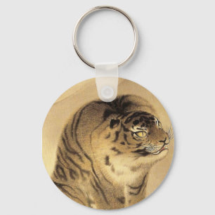 Llavero 応 挙 虎, 応 挙 Ōkyo Tiger, Ōkyo