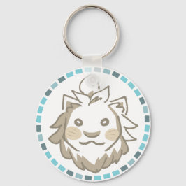 LLAVERO 暖かいライオン＆爽やか青タイル