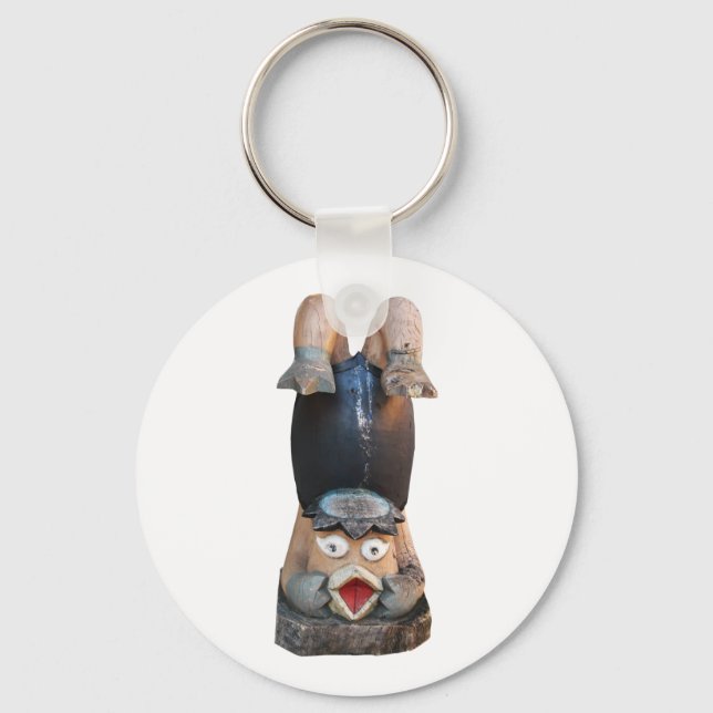 Llavero 河 de Kappa 童 Handstand (Anverso)