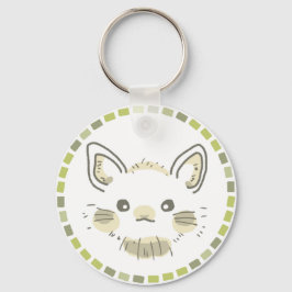 LLAVERO 綿毛のような柔らかい質感のうさぎデザイン 