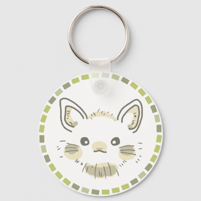 LLAVERO 綿毛のような柔らかい質感のうさぎデザイン  (Anverso)