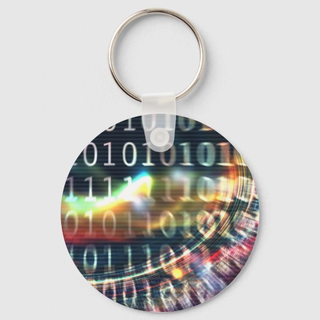 Llavero 01001010100101101 (parte 4) - Keychain (Anverso)