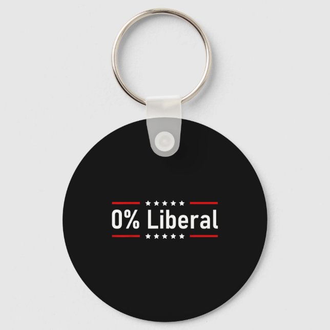 Llavero 0% Liberal - Zero Percent Statement  (Anverso)