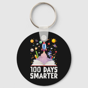 Llavero 100º Día De La Escuela 100 Días Libros Más Intelig