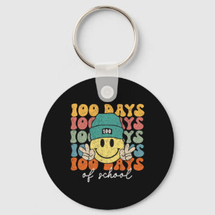 Llavero 100º Día De Los Maestros Escolares 100 Días 1