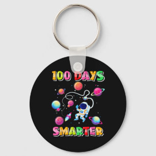 Llavero 100.º día de escuela astronauta espacio 100 días i