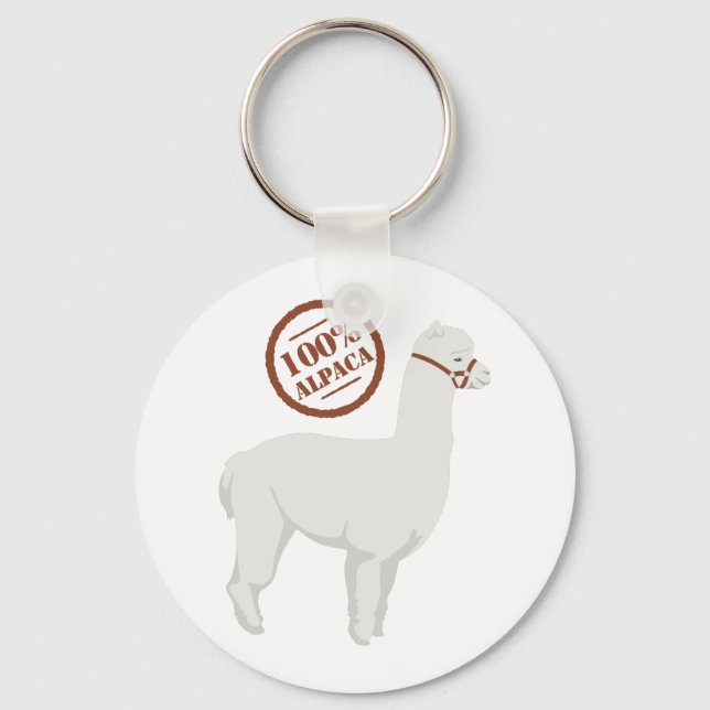 Llavero 100% Alpaca (Anverso)